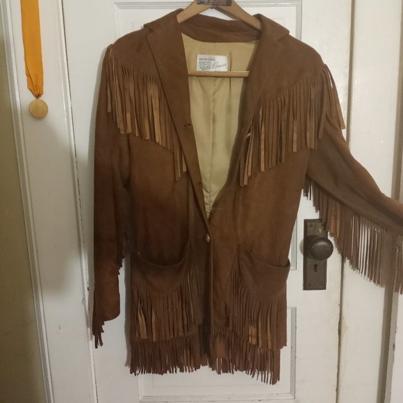 suede blazer , an original by Peter Caruso